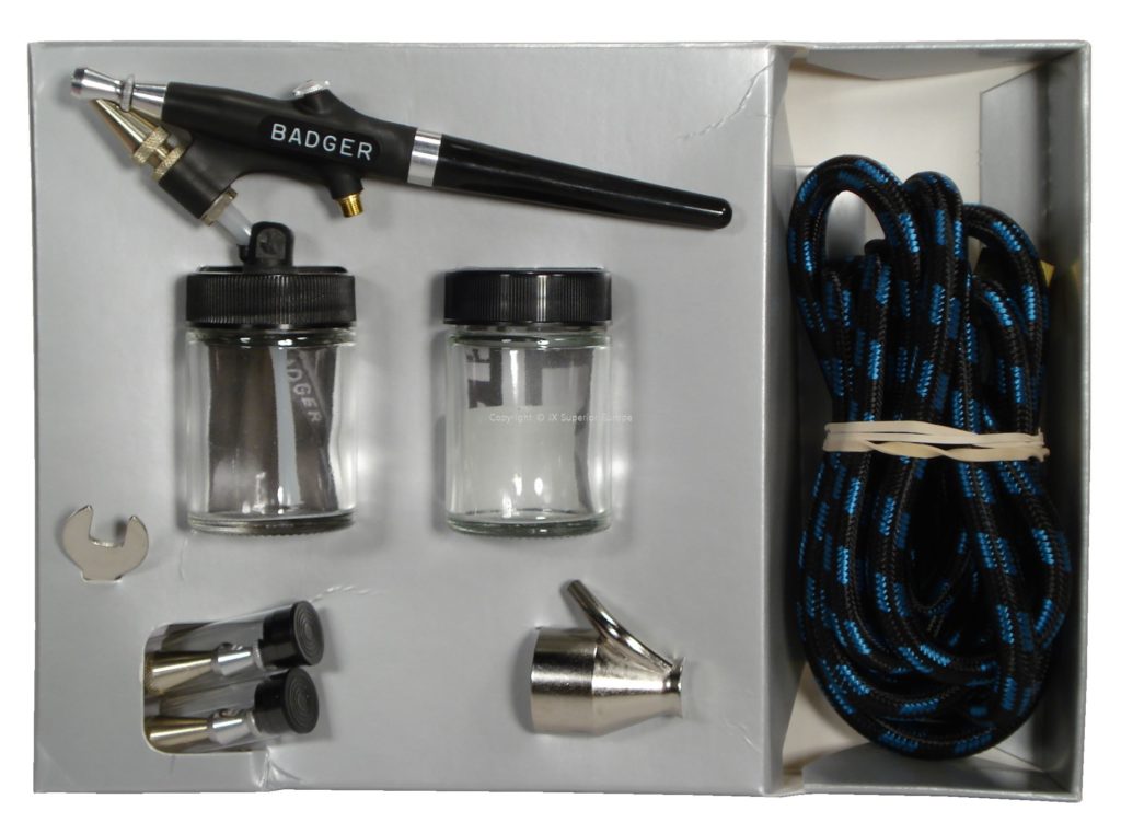 Badger Air-Brush Co 350CS 350® Clamshell Kit, Specialty Tools, Body Shop, Airbrushes