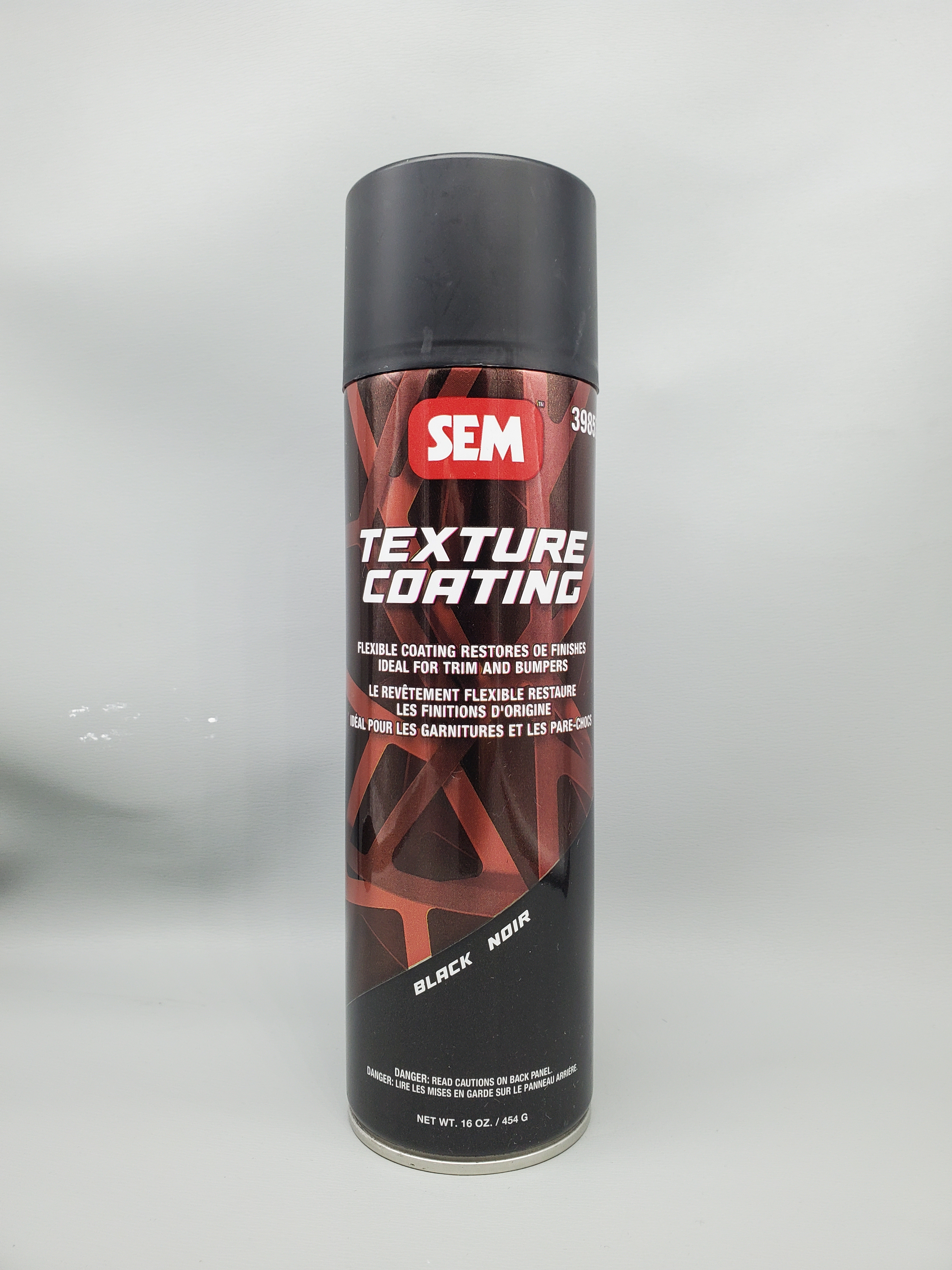 Aerosol SEM Black Texture Coating