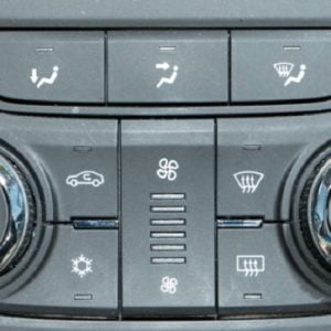 ACLAM42 - A/C Unit Buick Verano - 12 Matte Black Colored Graphics - Image 1