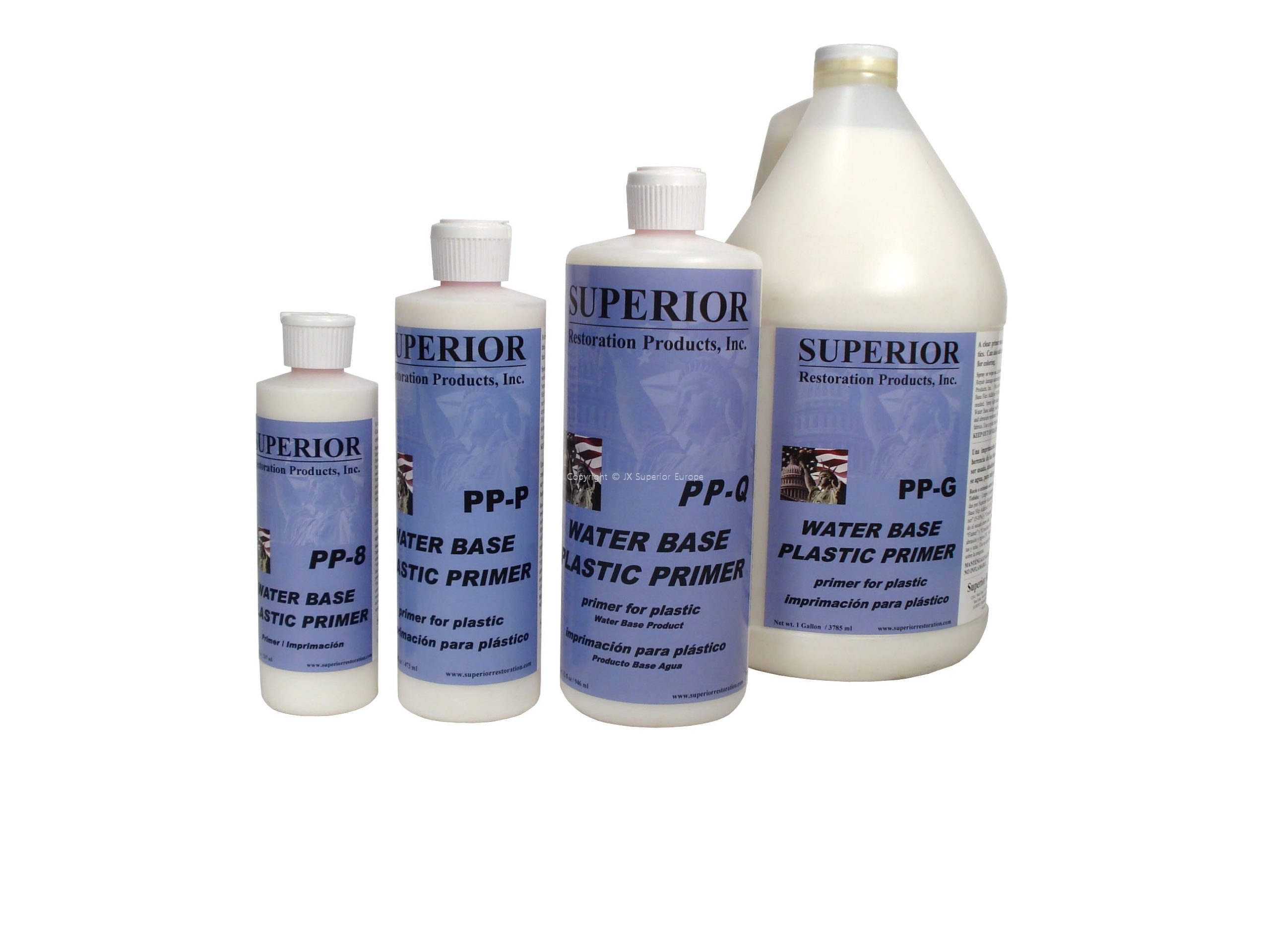 4 oz Water Base Plastic Primer - PP-4 - Superior Restoration