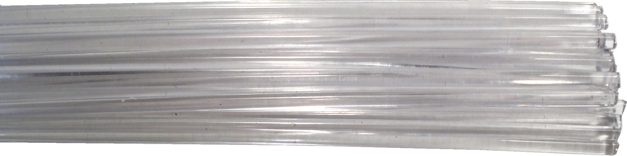 Set of Polycarbonate Opaque Rods