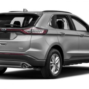 Thick Cut -  FORD EDGE 2015-2023 - Rear Sill Plate Vinyl - Image 1