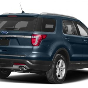 THICK CUT FORD EXPLORER 2015-2020  - Rear Sill Plate Vinyl