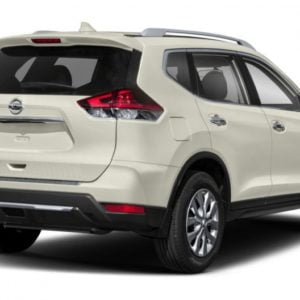 NISSAN ROGUE 2016-2018 - Rear Sill Plate Vinyl - Image 1