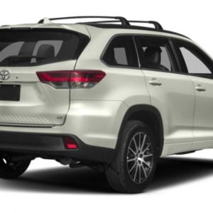 TOYOTA HIGHLANDER  2016-2018 - Rear Sill Plate Vinyl - Image 1