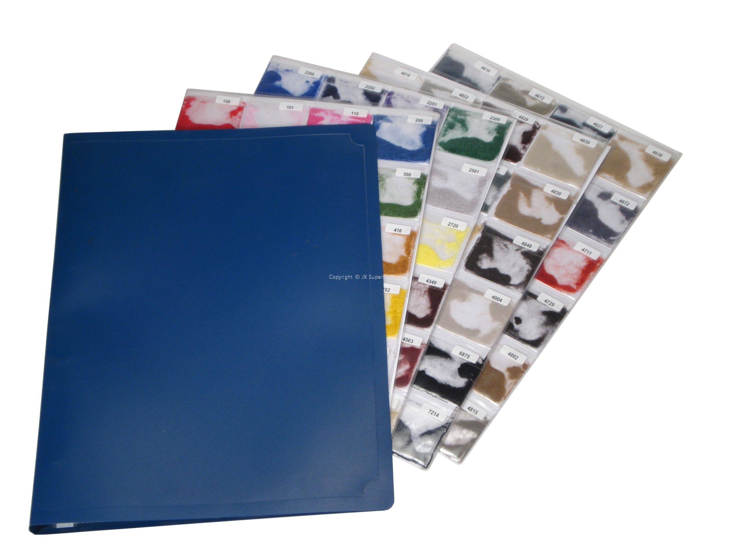 Velour Color Chart