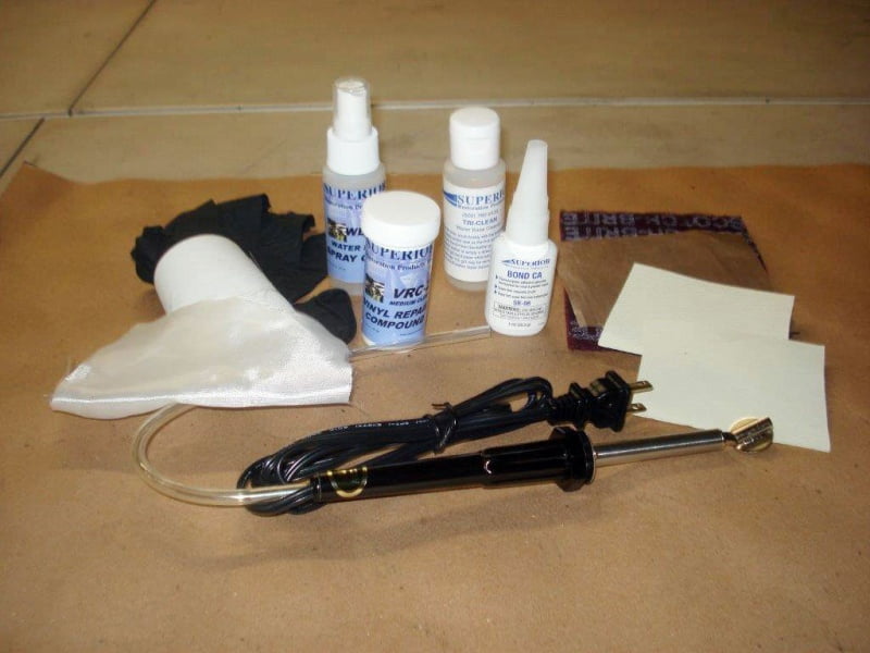 Do-It-Yourself-Vinyl Repair Kit for Large Damage Tears/Cracks - VRK-RH -  Superior Restoration