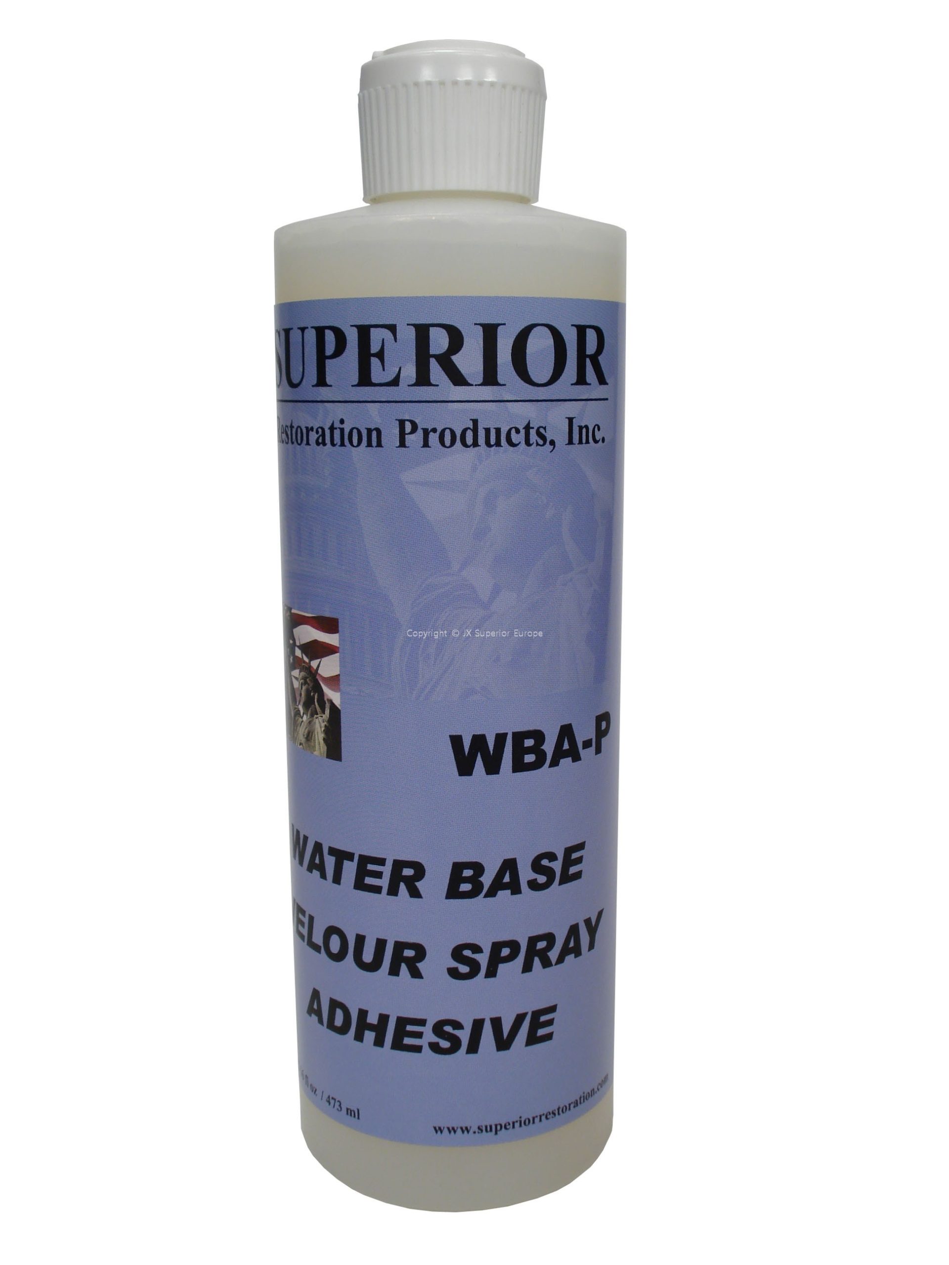 16 oz Water Base Velour Adhesive