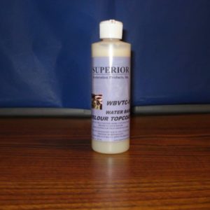 8 oz Water Base Velour Topcoat