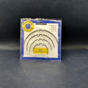 K-3 - Set of 4 Curved Round Point Sewing Needles