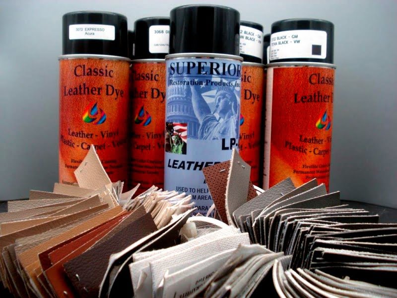 30 - AEROSOLS for NEW COLORS from 2019-2023 - WATER BASE AUTOMATCHED COLORING KIT with color swatches