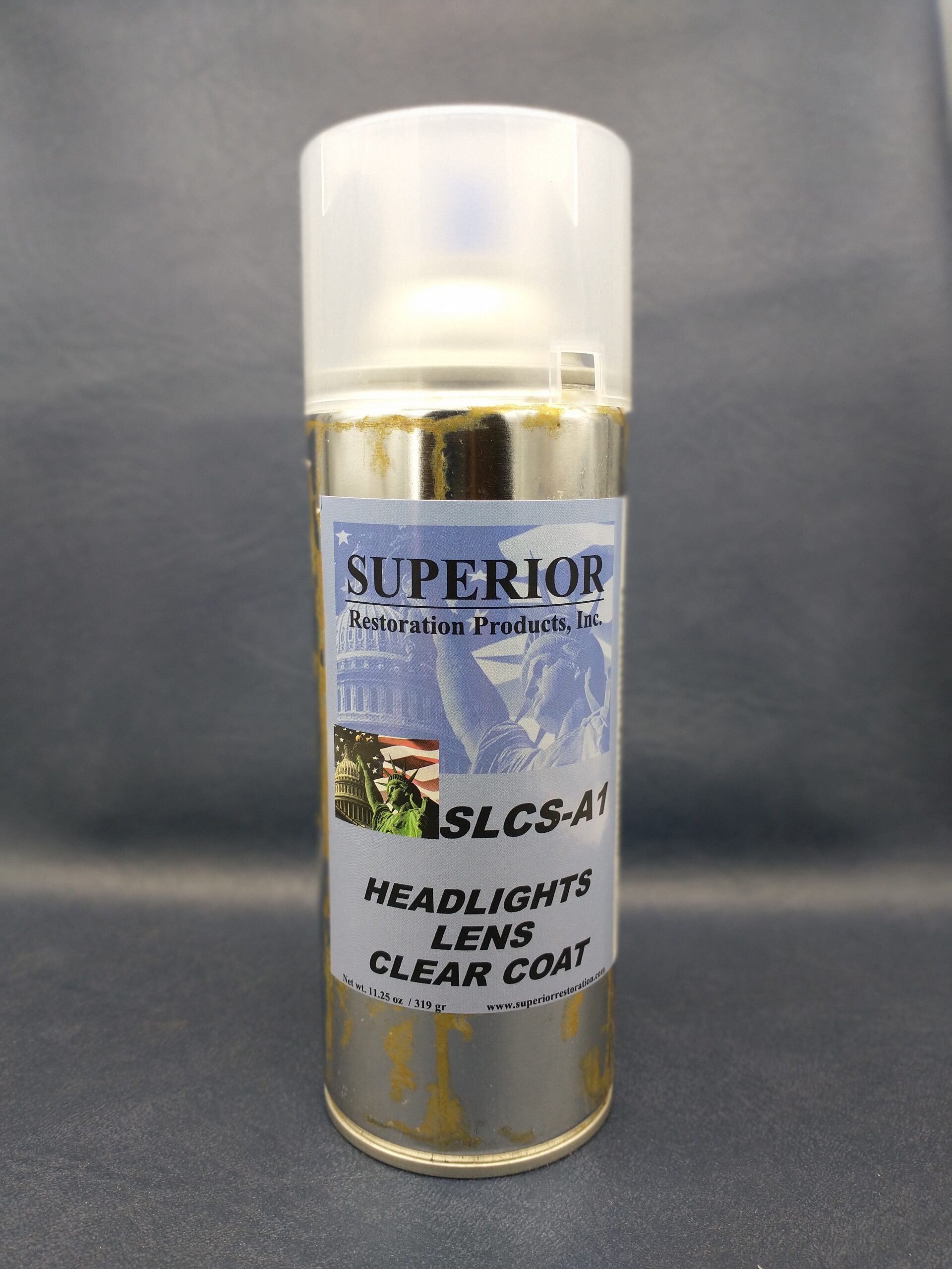 Super Shine Headlight Clear Coat Aerosol - 11.3 ounces - SLCS-A1