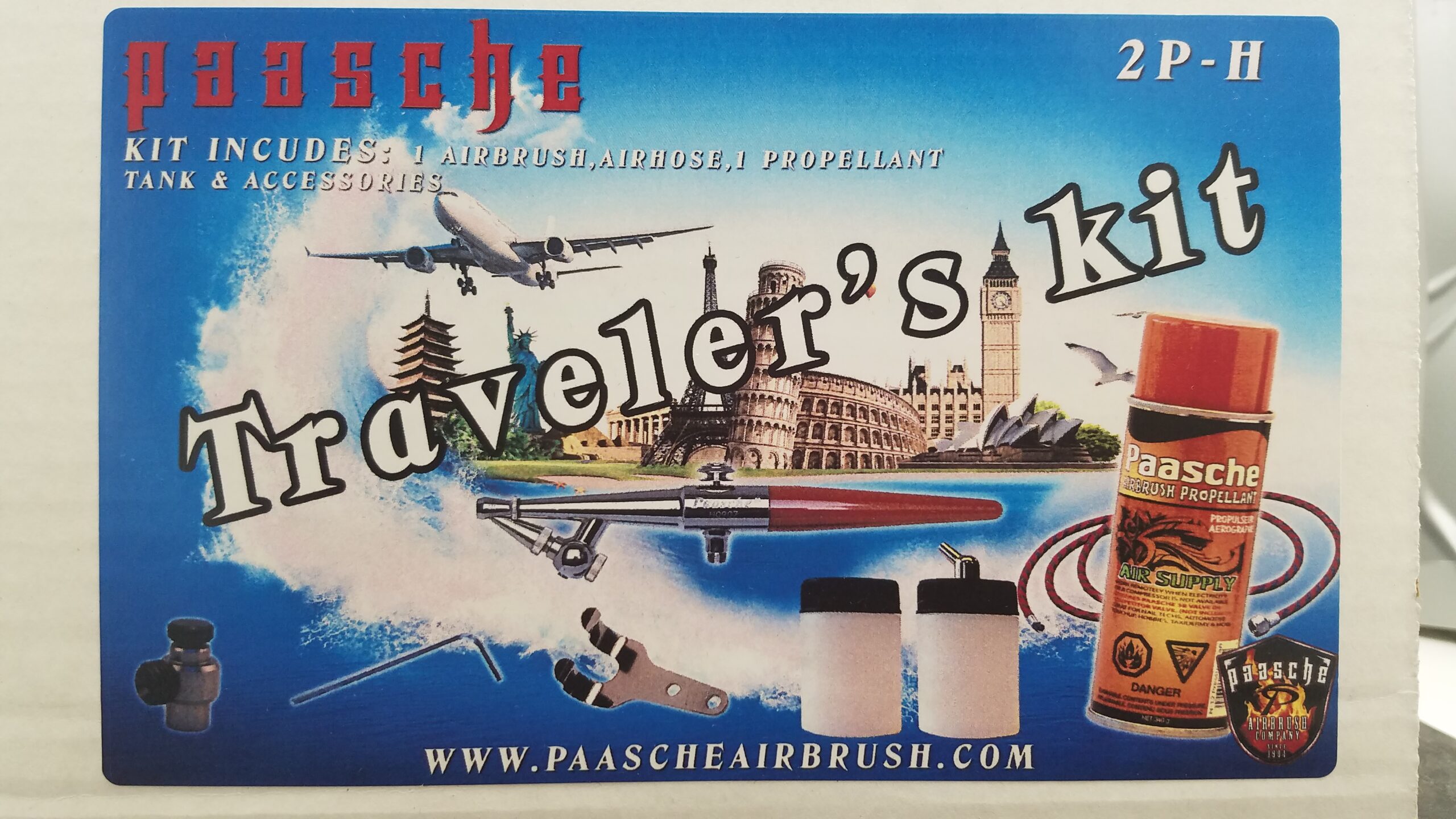 Paasche Complete Airbrush Kit