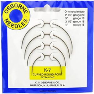 K-7 - Set of Extra Light Round Point Needles