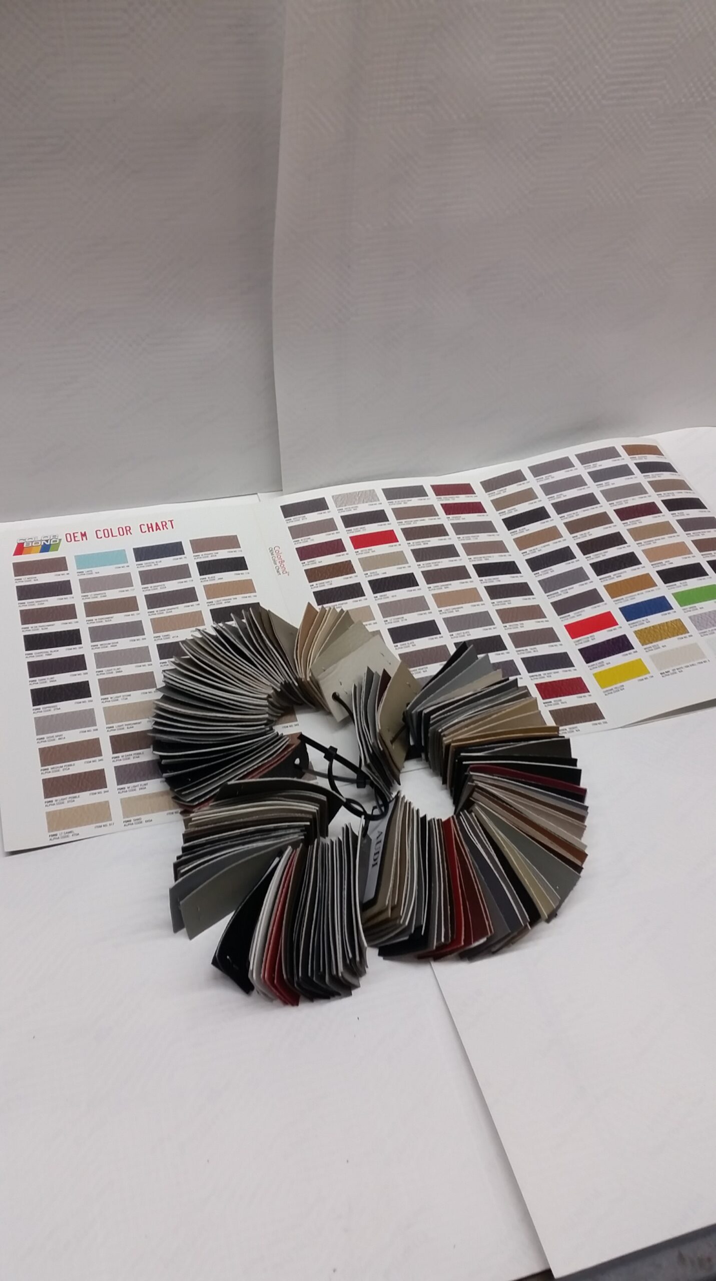 Color Bond Swatch Set