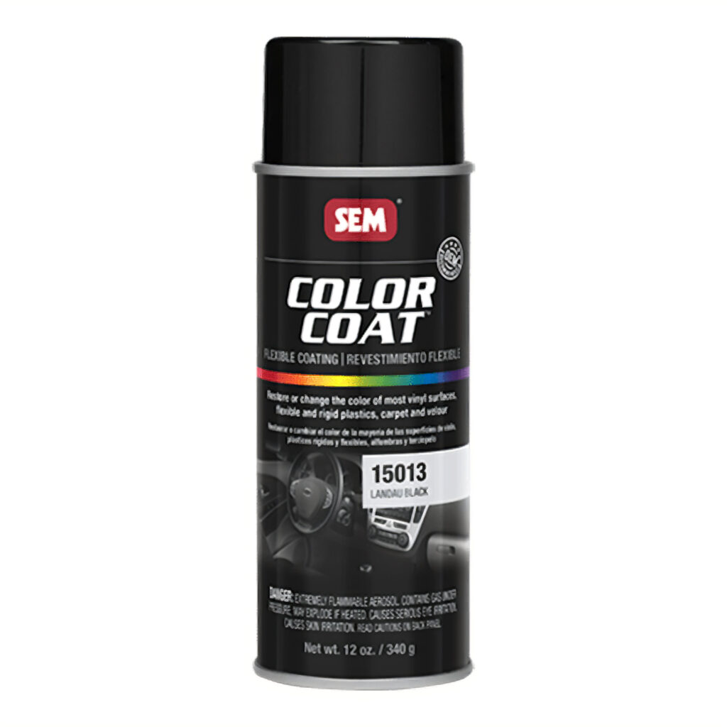 SEM 15013 - Landau Black Color Coat Aerosol - 15013 - Superior