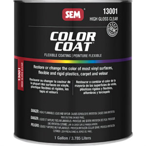 SEM 13001 - High Gloss Clear Color Coat Mixing System - Gallon (128 oz)