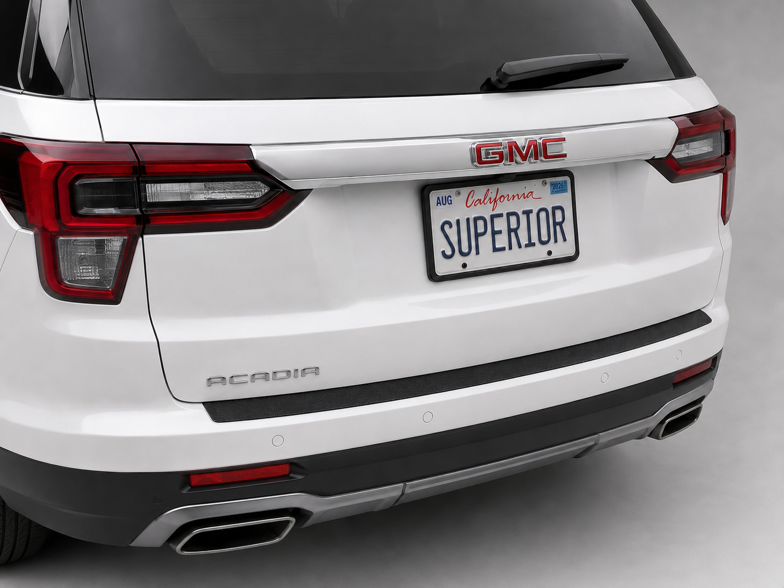 CHEVY ARCADIA 2017-2023 - Rear Sill Plate Vinyl CHEVY ARCADIA 2017-2023 - Rear Sill Plate Vinyl