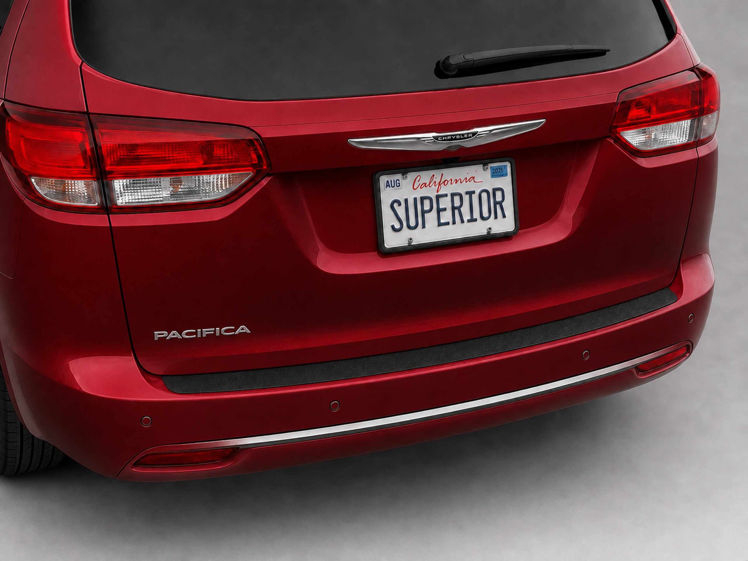 2017-2020 CHRYSLER PACIFICA - Rear Sill Plate Vinyl
