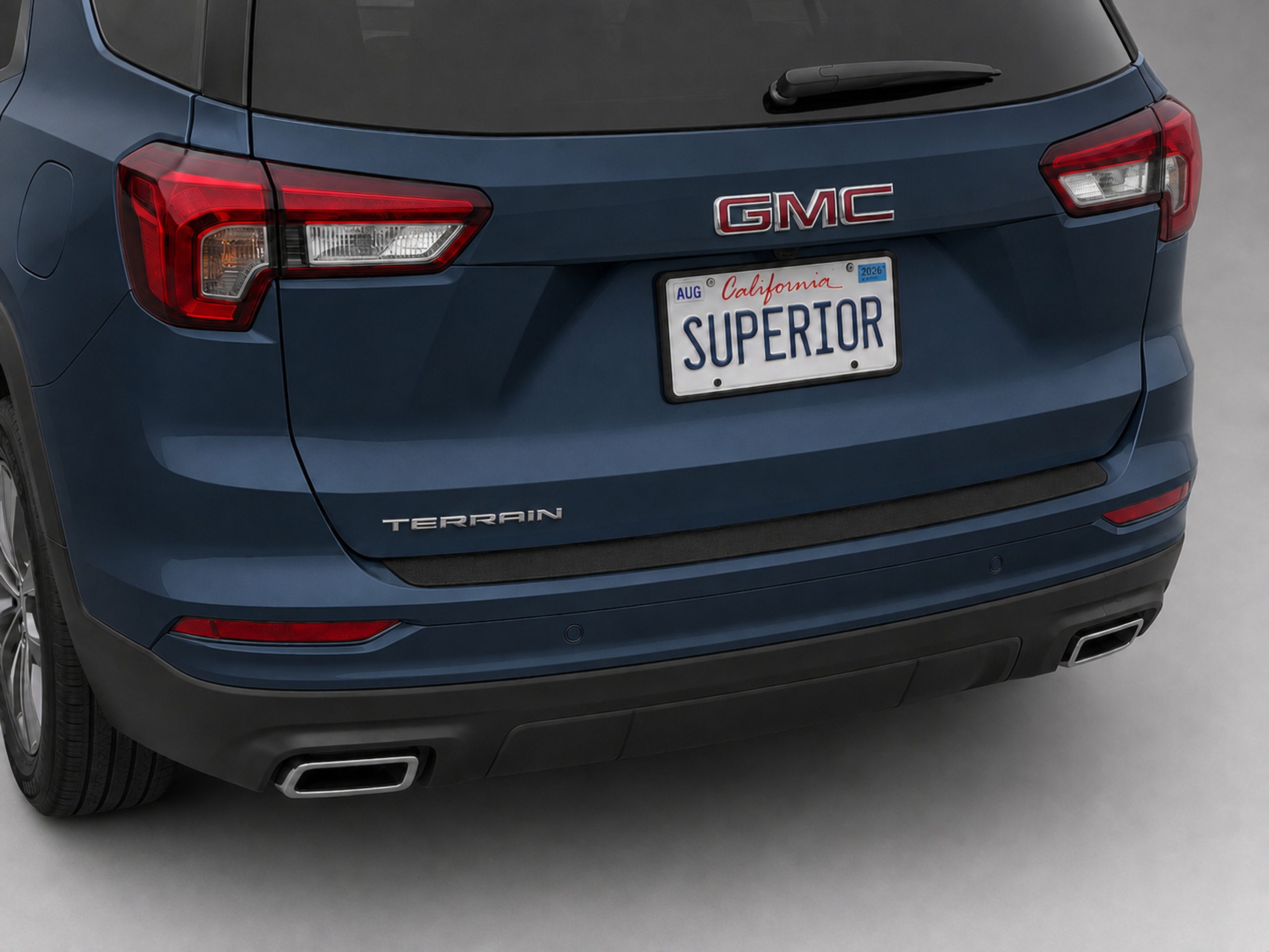 2017 - 2023 CHEVY TERRAIN - Thick Cut Rear Sill Plate Vinyl 2017 - 2023 CHEVY TERRAIN - Thick Cut Rear Sill Plate Vinyl