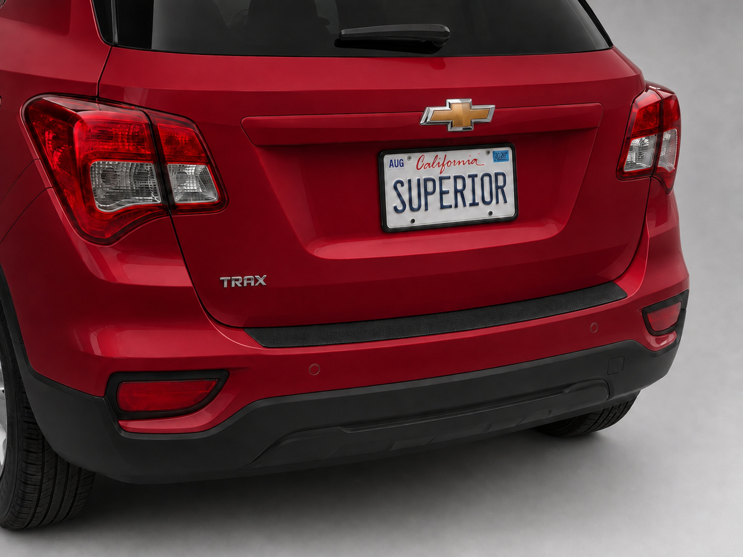 CHEVY TRAX 2016-2022 - Rear Sill Plate Vinyl CHEVY TRAX 2016-2022 - Rear Sill Plate Vinyl