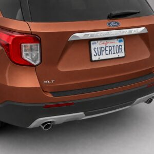 THICK CUT FORD EXPLORER 2015-2020 - Rear Sill Plate Vinyl THICK CUT FORD EXPLORER 2015-2020 - Rear Sill Plate Vinyl
