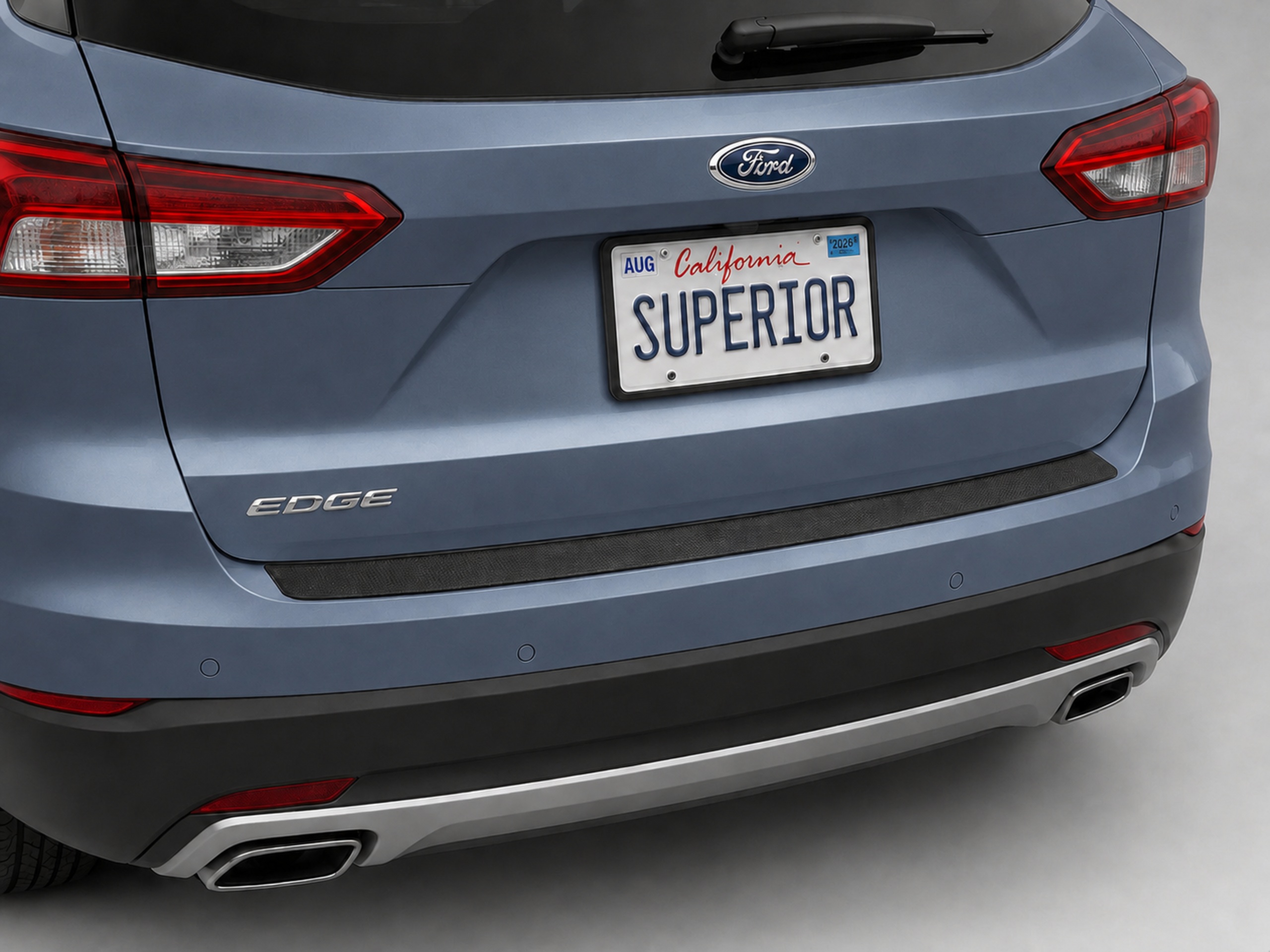Thick Cut - FORD EDGE 2015-2023 - Rear Sill Plate Vinyl Thick Cut - FORD EDGE 2015-2023 - Rear Sill Plate Vinyl