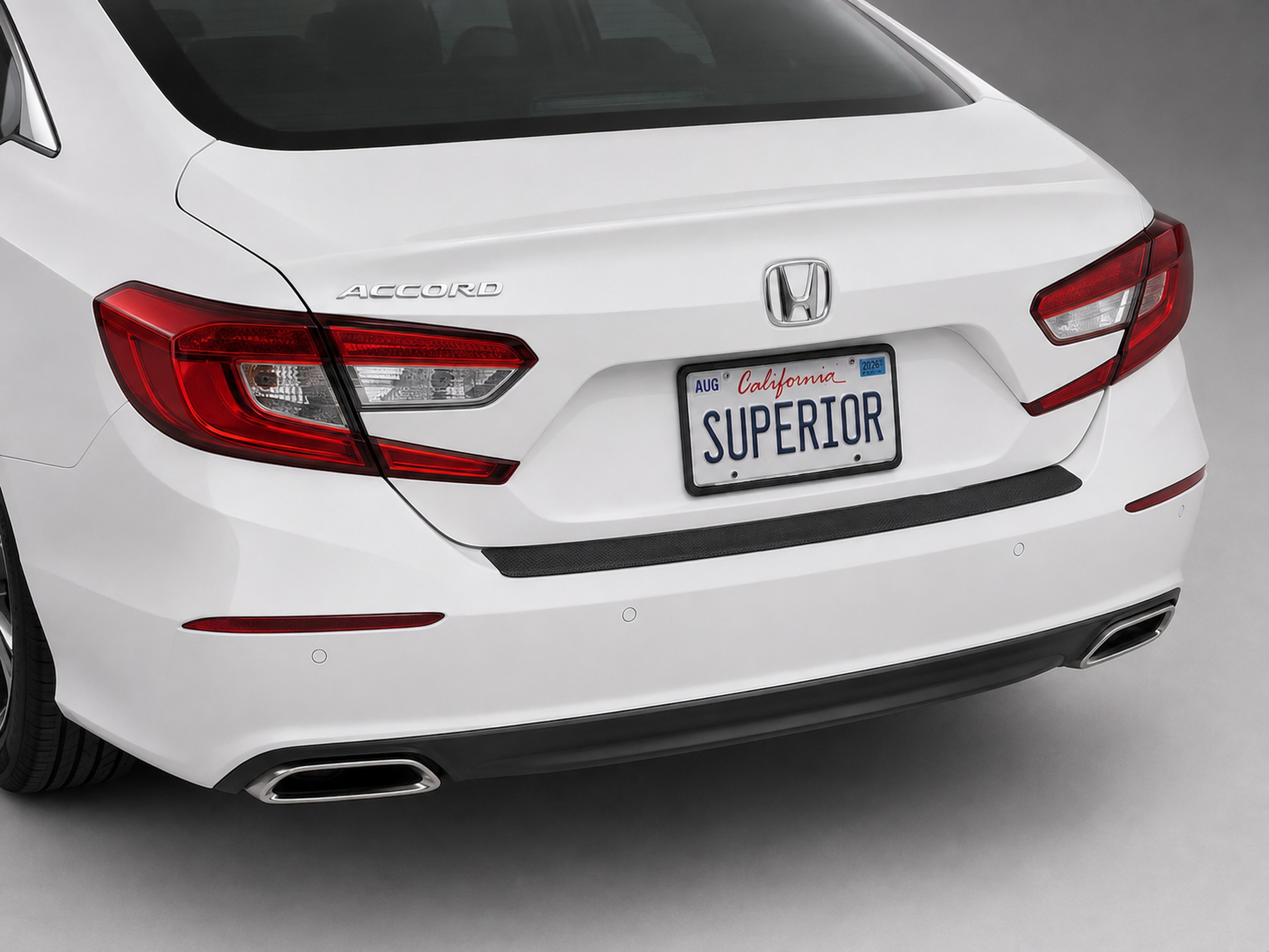 2015 - 2020 HONDA ACCORD - Rear Sill Plate Vinyl 2015 - 2020 HONDA ACCORD - Rear Sill Plate Vinyl