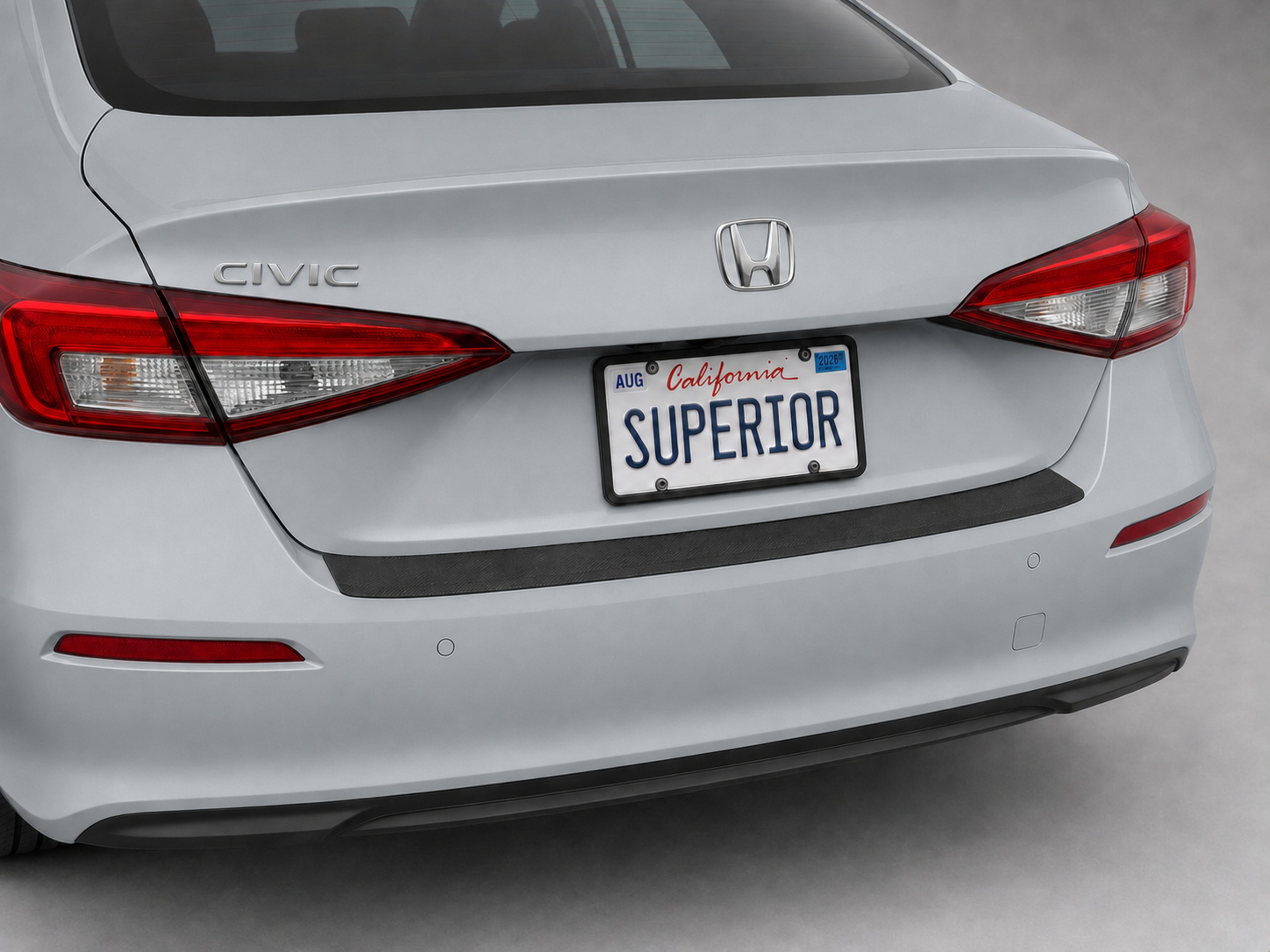 Honda Civic 2020-2023 - Rear Sill Plate Vinyl Honda Civic 2020-2023 - Rear Sill Plate Vinyl
