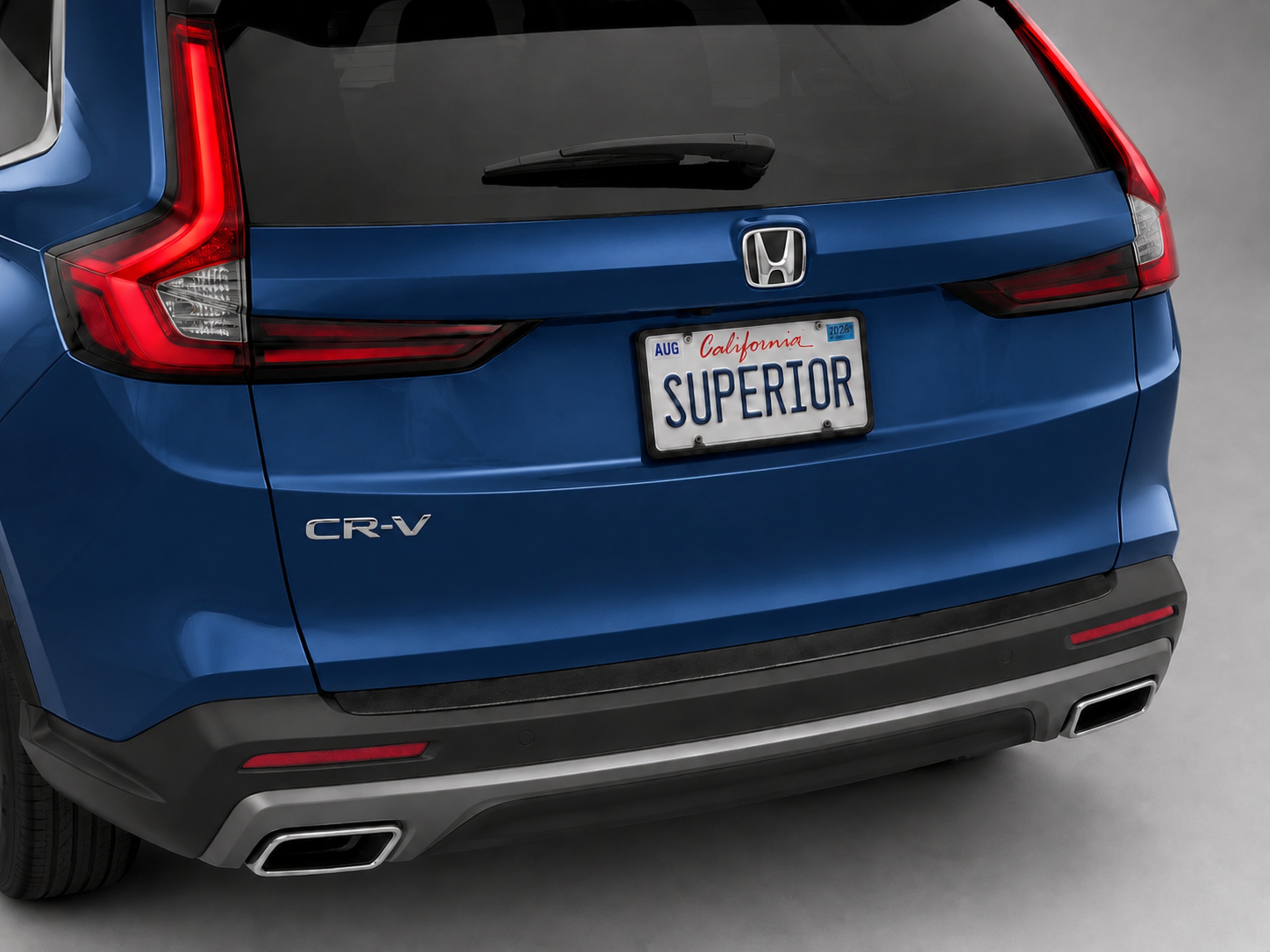 HONDA CRV 2018-2023 - Rear Sill Plate Vinyl HONDA CRV 2018-2023 - Rear Sill Plate Vinyl
