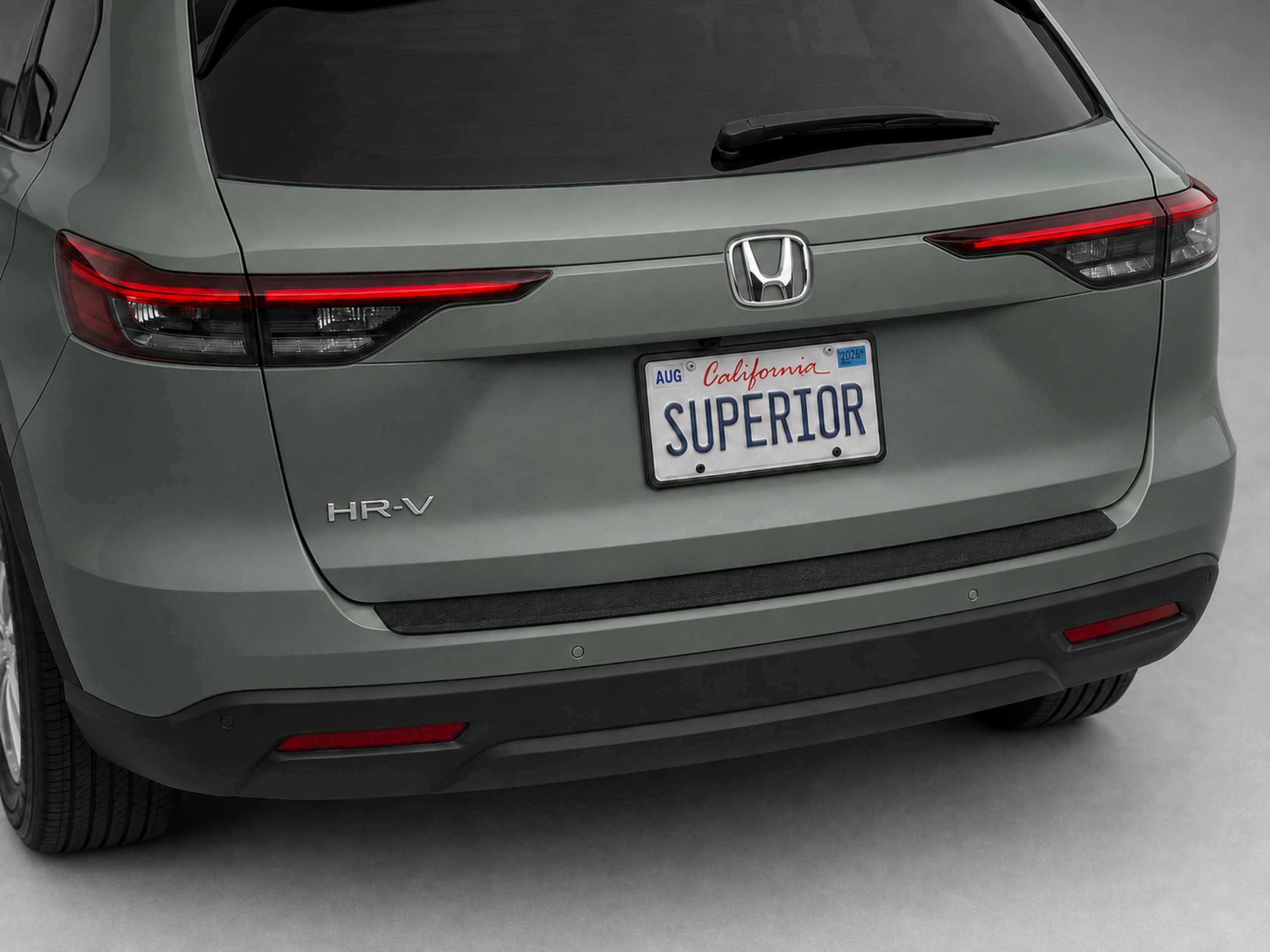 HONDA HRV 2022-23 - Rear Sill Plate Vinyl HONDA HRV 2022-23 - Rear Sill Plate Vinyl