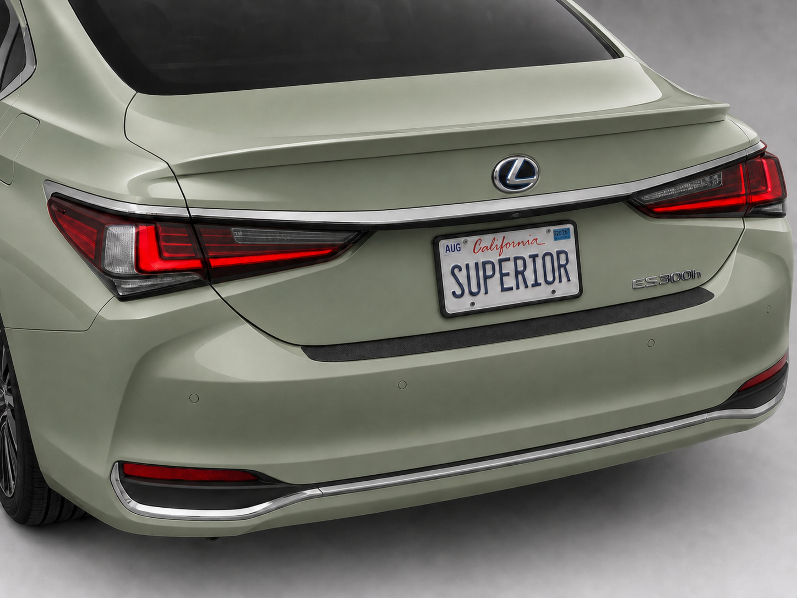 LEXUS ES300/H 2022-2023 - Rear Sill Plate Vinyl LEXUS ES300/H 2022-2023 - Rear Sill Plate Vinyl