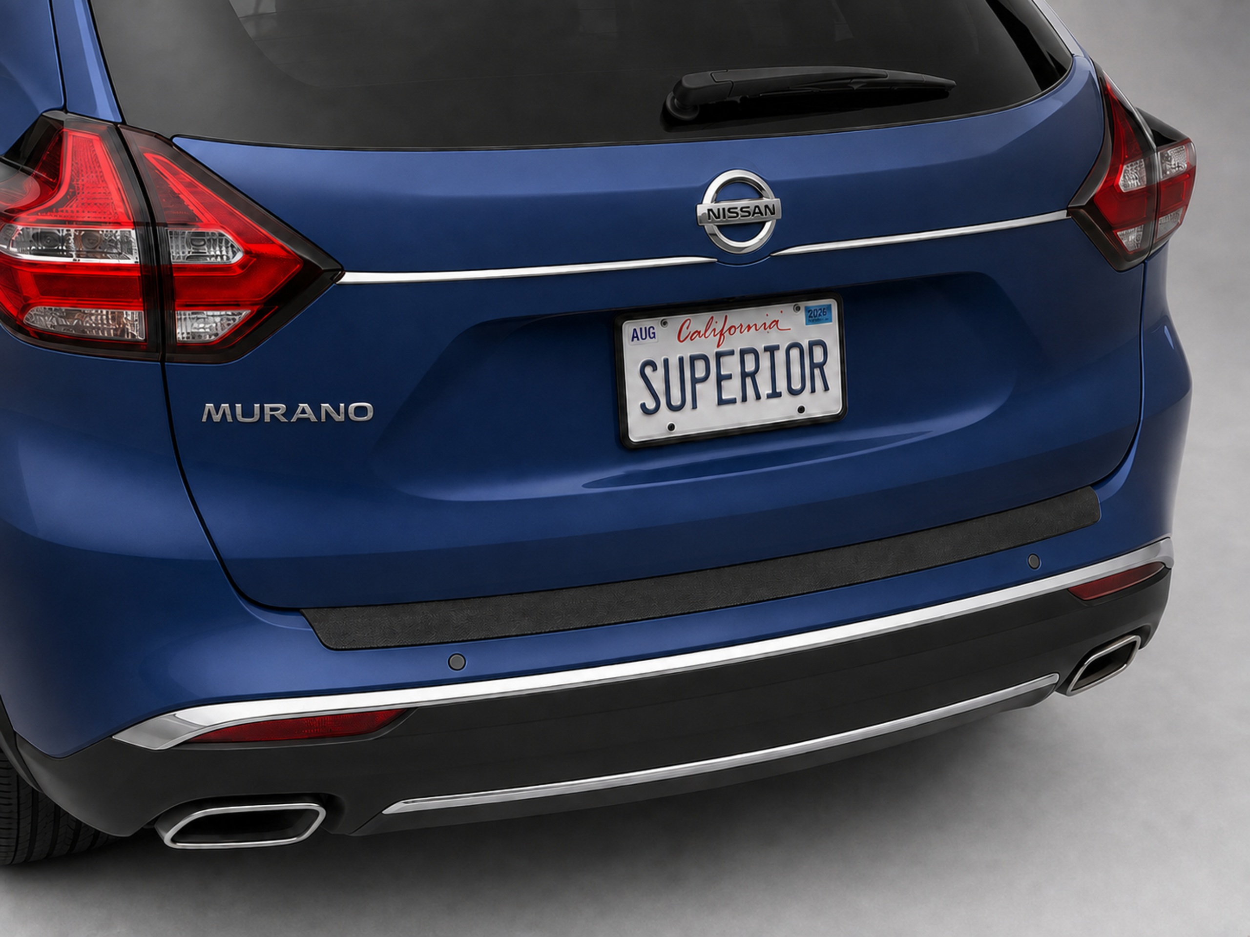 NISSAN MURANO 2017-2019 - Rear Sill Plate Vinyl NISSAN MURANO 2017-2019 - Rear Sill Plate Vinyl