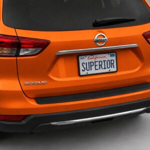 NISSAN ROGUE 2016-2018 - Rear Sill Plate Vinyl NISSAN ROGUE 2016-2018 - Rear Sill Plate Vinyl