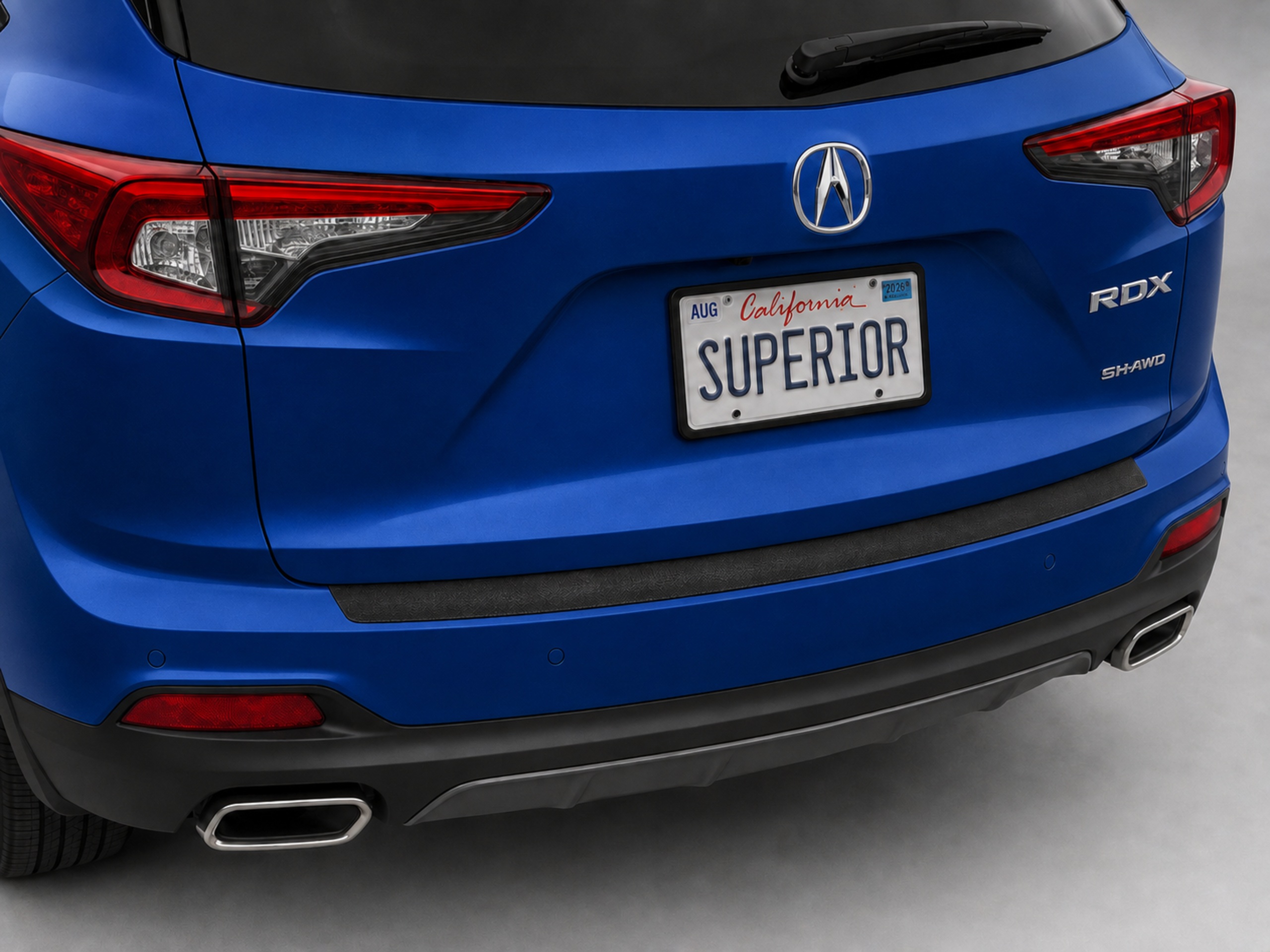 Acura RDX 2020-2023 - Rear Sill Plate Vinyl Acura RDX 2020-2023 - Rear Sill Plate Vinyl