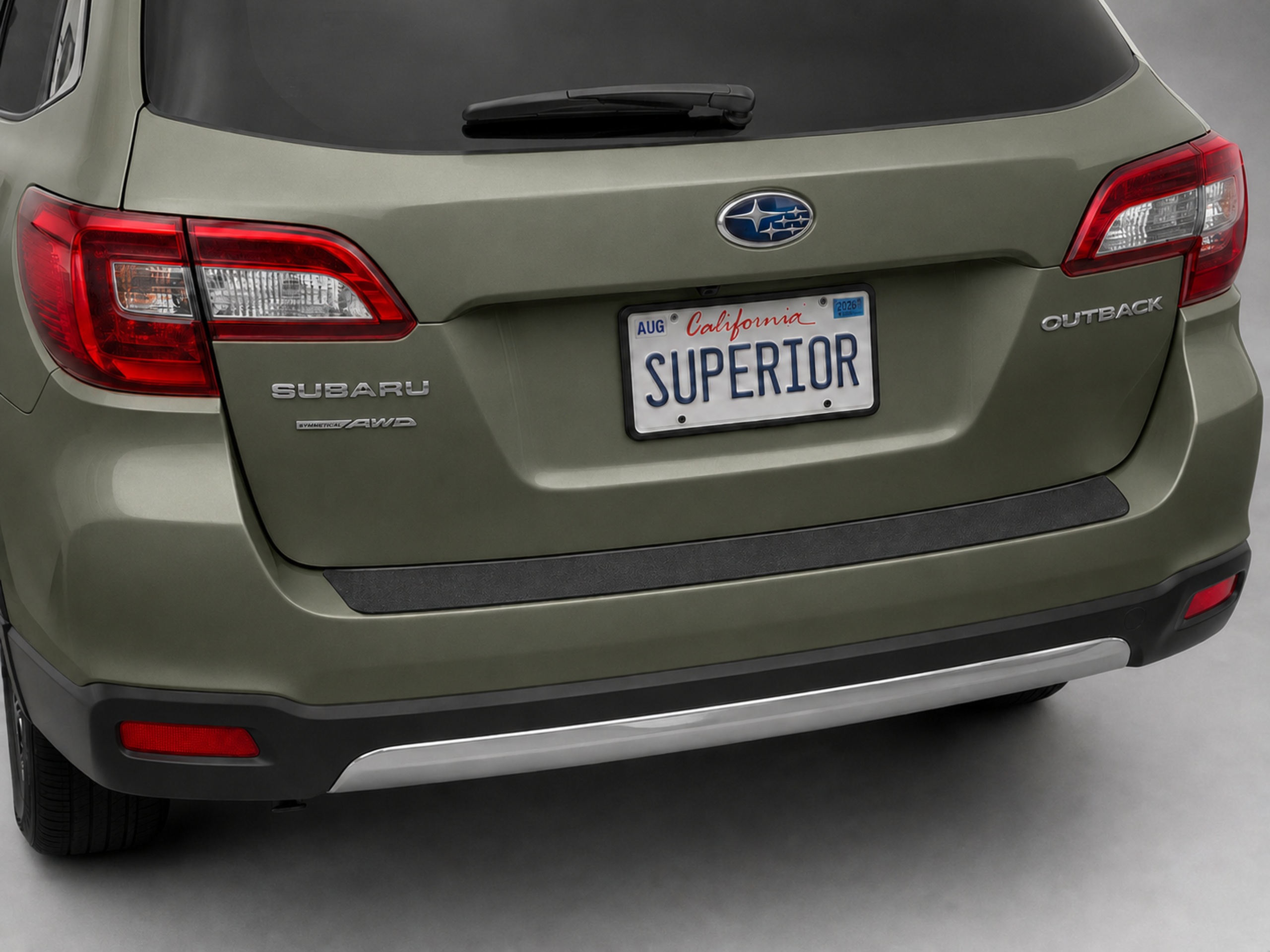 SUBARU OUTBACK 2015-2019 - Rear Sill Plate Vinyl SUBARU OUTBACK 2015-2019 - Rear Sill Plate Vinyl