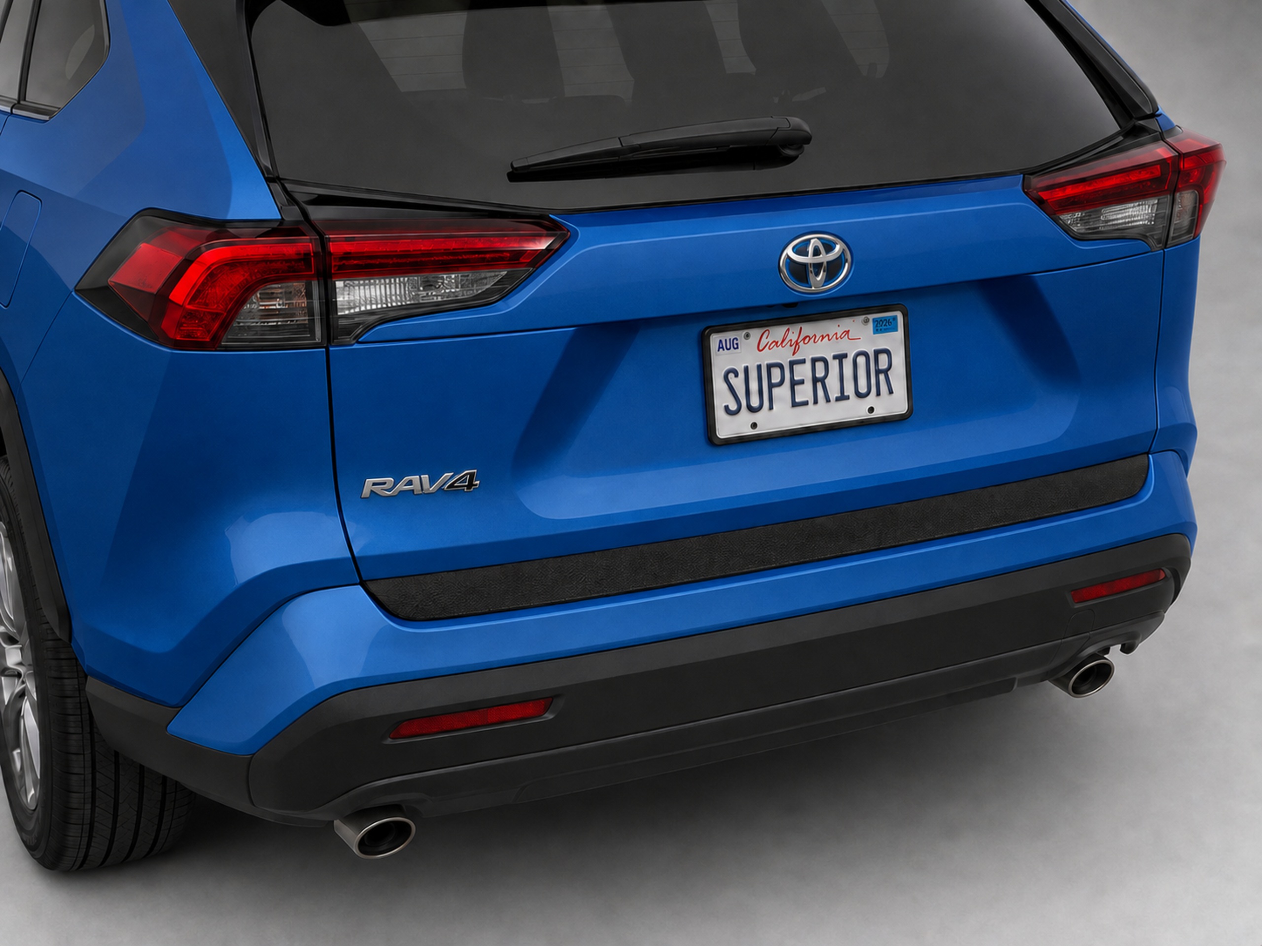TOYOTA RAV 4 2016-2019 - Rear Sill Plate Vinyl TOYOTA RAV 4 2016-2019 - Rear Sill Plate Vinyl