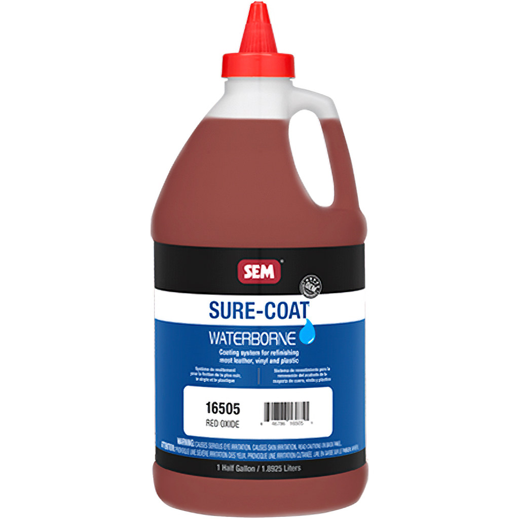 SEM 16505 – Red Oxide Sure-Coat Mixing System – 1/2 Gallon (64 oz)