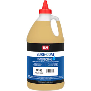 SEM 16595 - Yellow Oxide Sure-Coat Mixing System - 1/2 Gallon (64 oz)