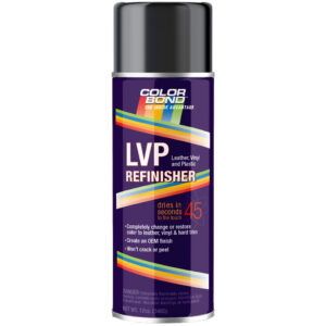 ColorBond 119 - Ford Black -  LVP (Leather, Vinyl & Hard Plastic) OE Refinisher Spray Paint - 12 oz.