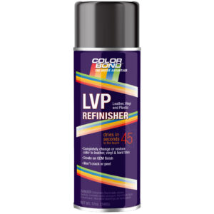 ColorBond 258 - BMW Black -  LVP (Leather, Vinyl & Hard Plastic) OE Refinisher Spray Paint - 12 oz.