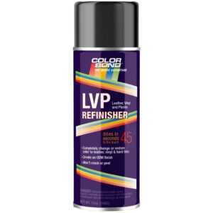 ColorBond 324 - Ford Charcoal Black - LVP (Leather, Vinyl & Hard Plastic) OE Refinisher Spray Paint - 12 oz. - Image 1