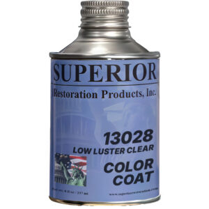 SEM 13028 - Low Luster Clear Color Coat Mixing System - 1/2 Pint (8 oz)