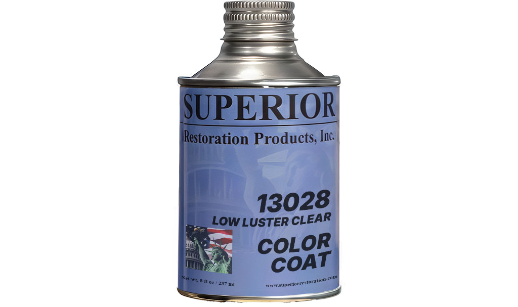 SEM 13028 - Low Luster Clear Color Coat Mixing System - 1/2 Pint (8 oz)