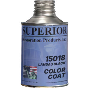SEM 15018 - Landau Black Color Coat Mixing System - 1/2 Pint (8 oz)
