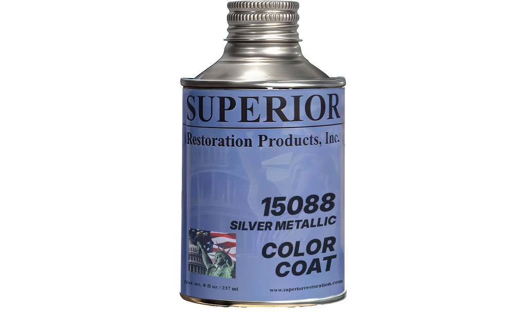 SEM 15088 - Silver Metallic Color Coat Mixing System - 1/2 Pint (8 oz)