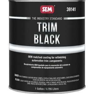 39141 - SEM Trim Black Paint - Gallon