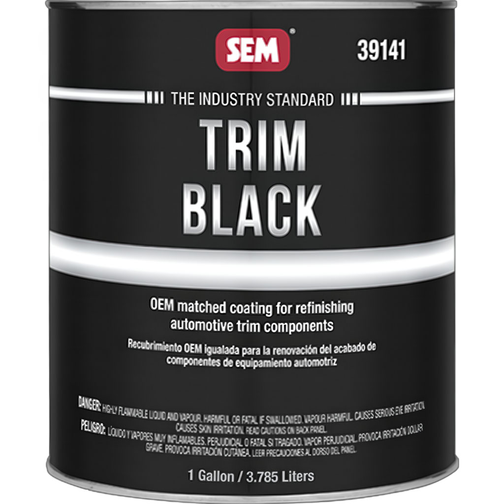 39141 - SEM Trim Black Paint - Gallon
