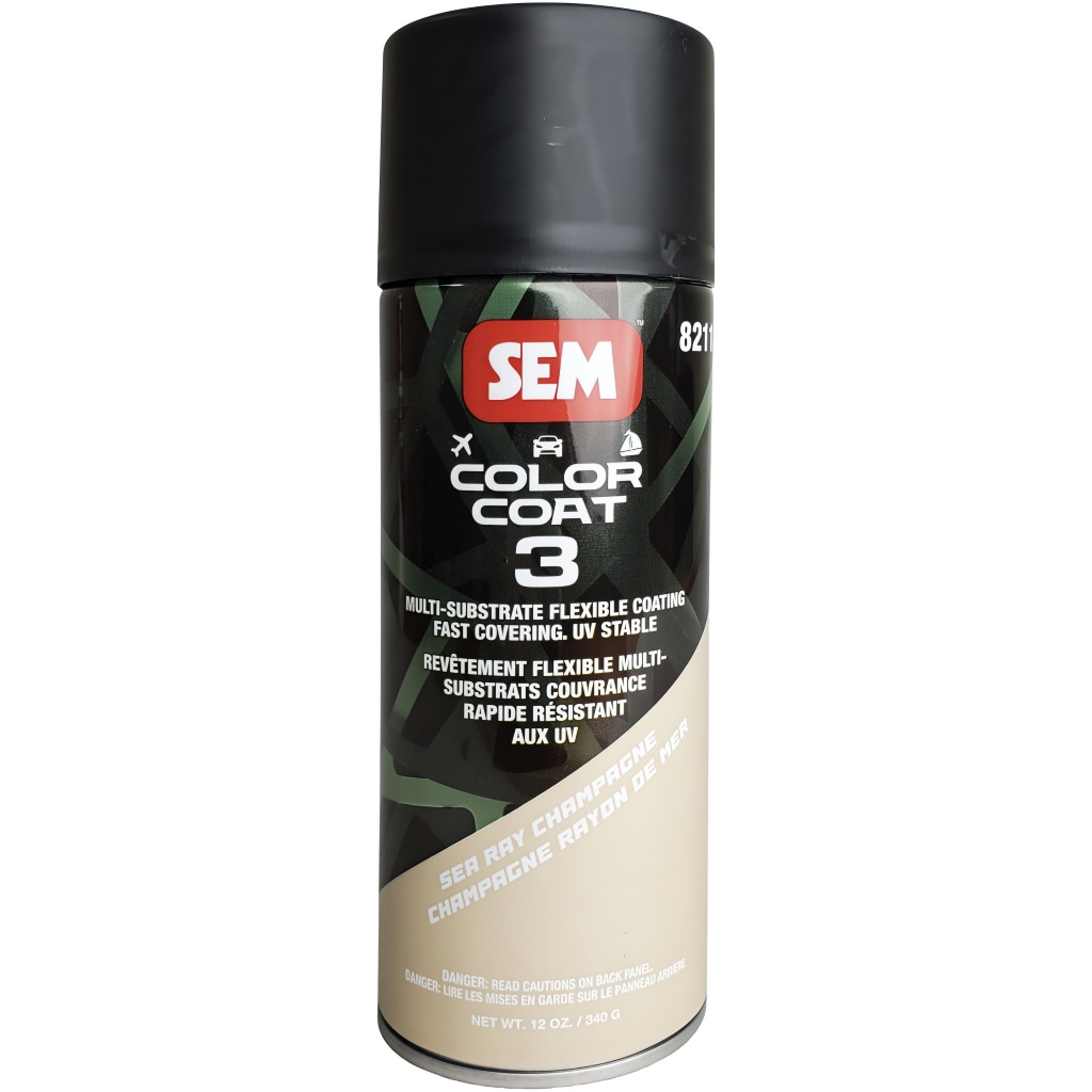 SEM 82113 - Sea Ray Champagne Color Coat 3 Aerosol SEM 82113 - Sea Ray Champagne Color Coat 3 Aerosol