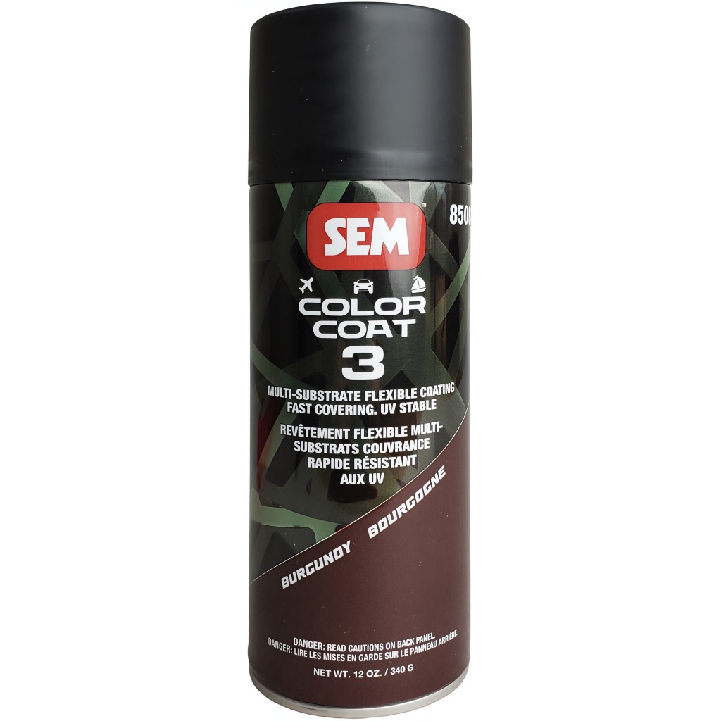 SEM 85063 - Burgundy Color Coat 3 Aerosol SEM 85063 - Burgundy Color Coat 3 Aerosol